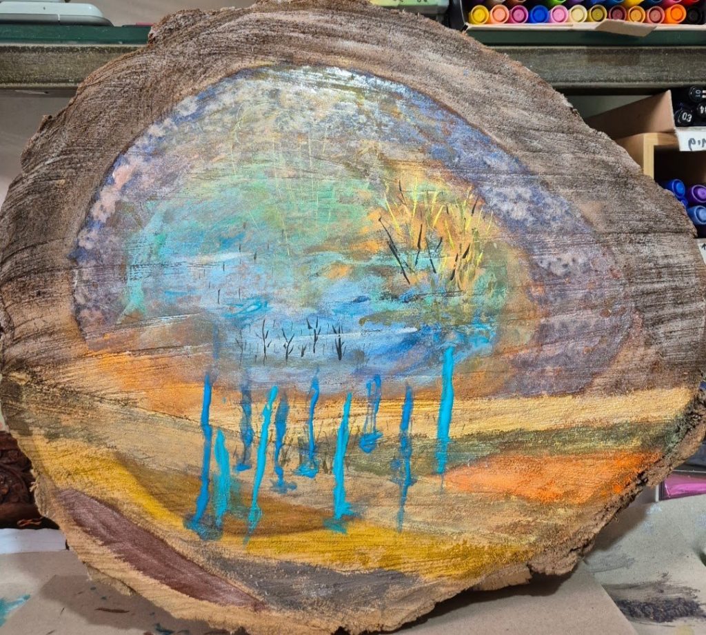 A work from the Landscapes series