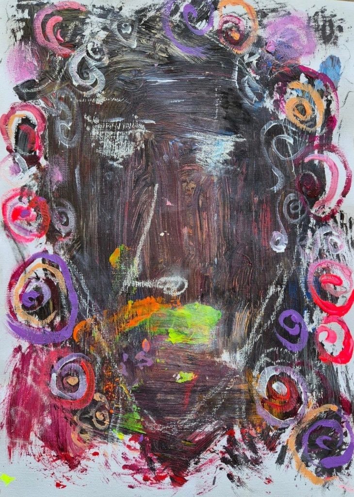 A work from the Portraits and Figures series